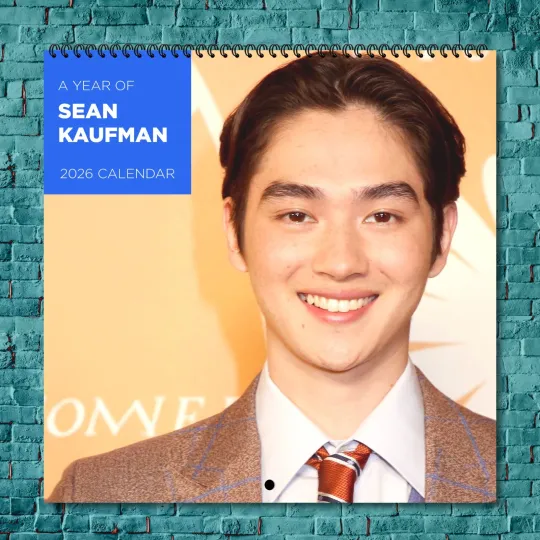 Discover Sean Kaufman 2026 Wall Calendar 12-Month Celebrity Photo Calendar