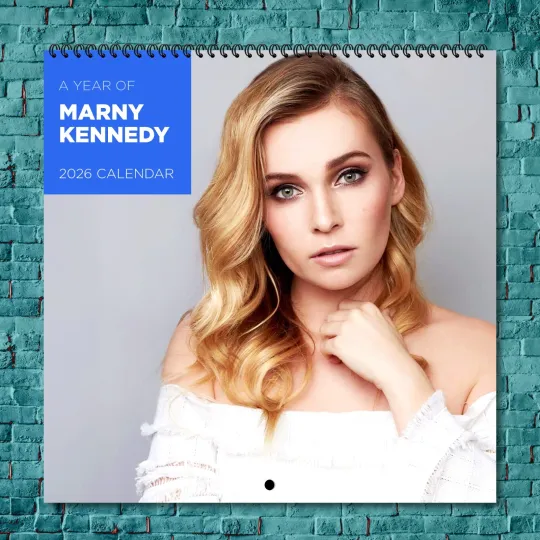 Discover Marny Kennedy 2026 Wall Calendar 12-Month Celebrity Photo Calendar