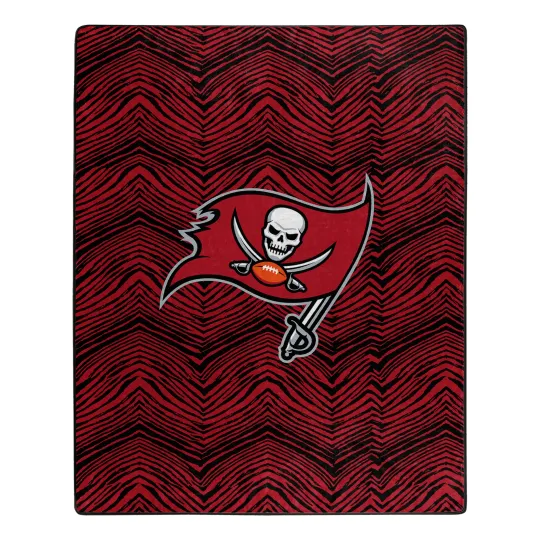 Discover football Tampa Bay Zubified Raschel Throw Blanket, Christmas Gift