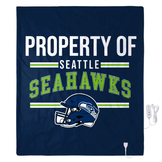Discover football Seattle Exclusive Heated Throw Blanket, Christmas Gift