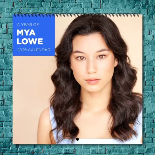 Discover Mya Lowe 2026 Wall Calendar 12-Month Celebrity Photo Calendar