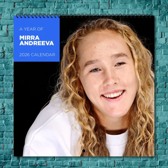 Discover Mirra Andreeva 2026 Wall Calendar, Celebrity 12 Month Wall Calendar for Fans
