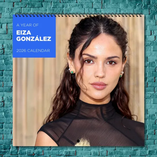 Discover Eiza González 2026 Wall Calendar, 12-Month Celebrity Calendar Fan Gift