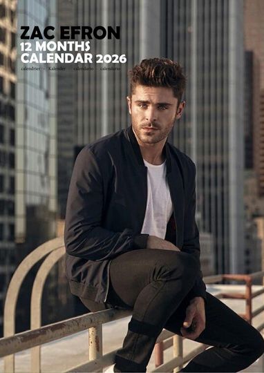 Discover Zac Efron A3 Calendar (M)