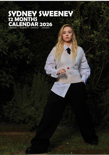 Discover Sydney Sweeney A3 Calendar (M)