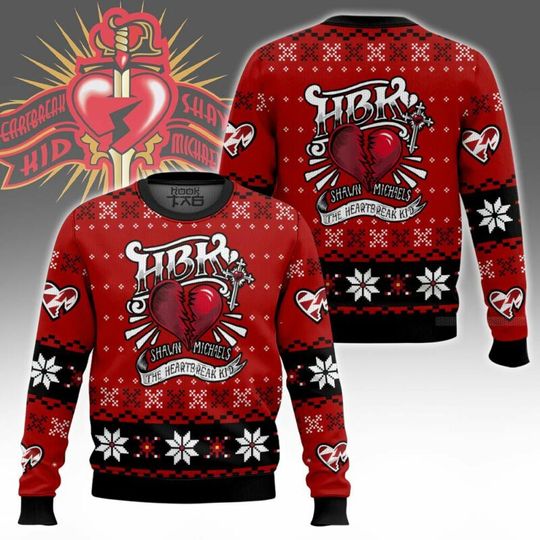 Discover 2025 Christmas ugly sweater, Pop Rock and roll band Christmas tree snowflakes Retro festival creative Cartoon men's Clothes