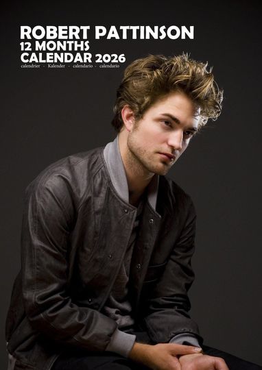 Robert Pattinson 2026 Calendar, New Year Gift, Home Decor