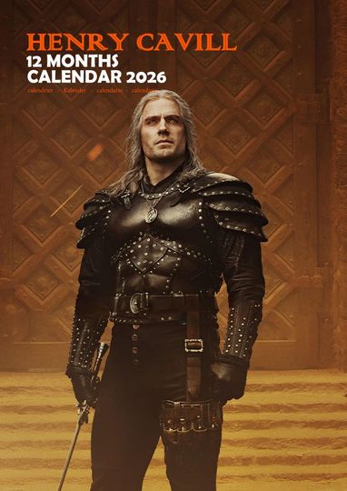 Henry Cavill  2026 Calendar, New Year Gift, Home Decor