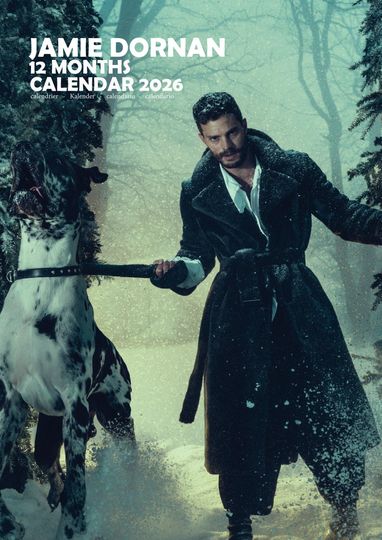 Discover Jamie Dornan A3 Calendar (M)