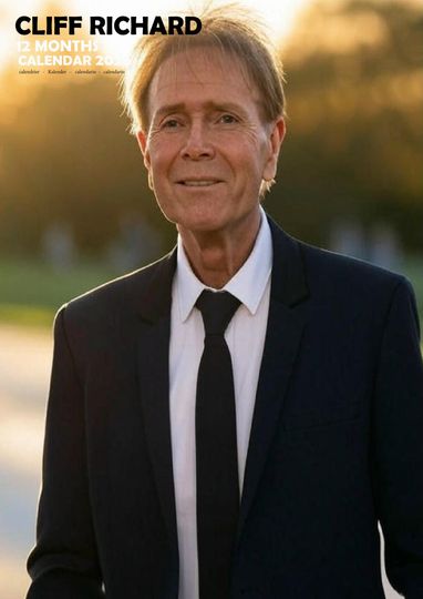 Discover Cliff Richard A3 Calendar (M)