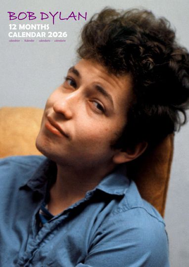 Bob Dylan 2026 Calendar, New Year Gift, Home Decor