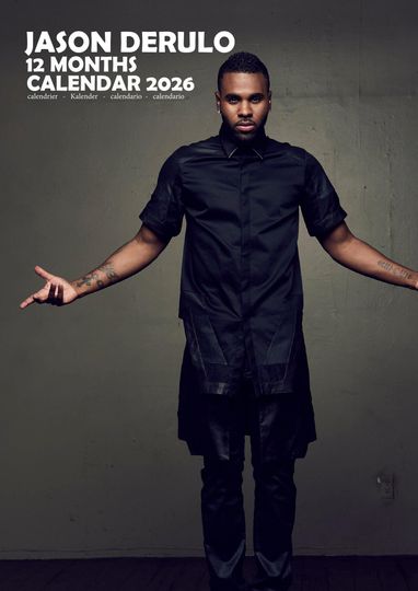 Discover Jason Derulo A3 Calendar (M)