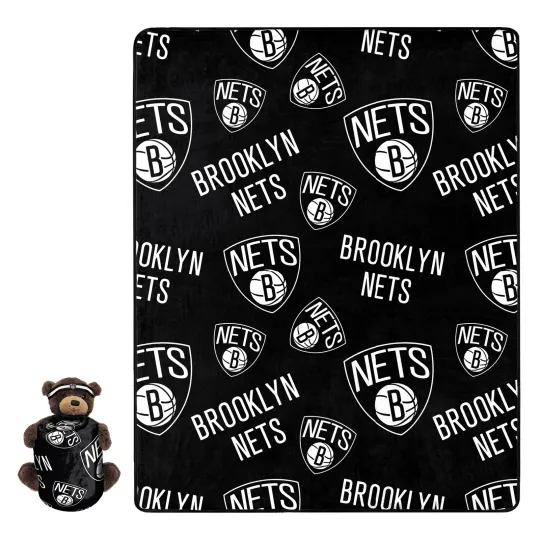 Discover Brooklyn Nets Plush Throw Blanket, Only Blanket, Christmas Gift