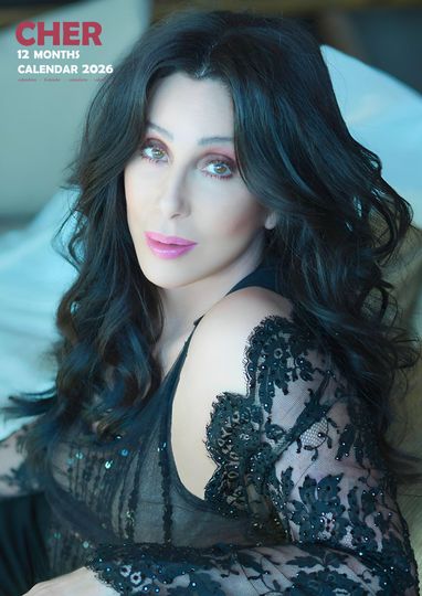 Discover Cher A3 Calendar (M)