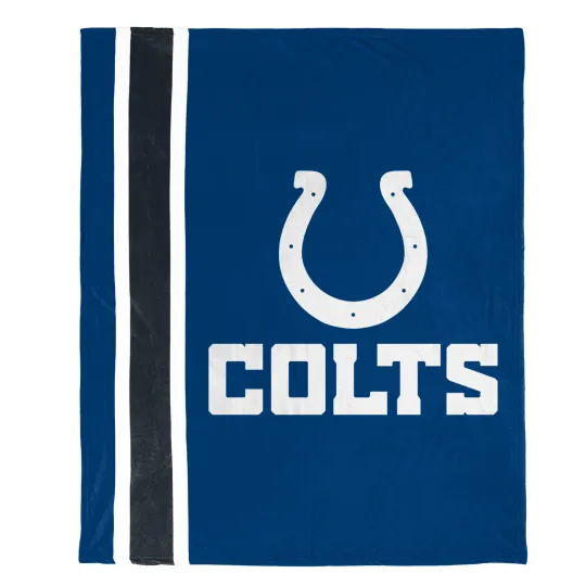 Discover football Indianapolis Plush Soft Micro Raschel Throw Blanket, Christmas Gift