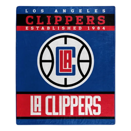 Discover Los Angeles Clippers Raschel Throw Blanket, Christmas Gift