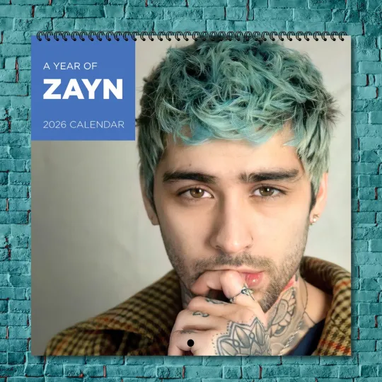 Discover zayn 2026 Wall Calendar, 12-Month Celebrity Photo Calendar