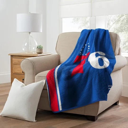 Discover Philadelphia 7.6ers Throw Blanket, Gift For Fan, Christmas Gift