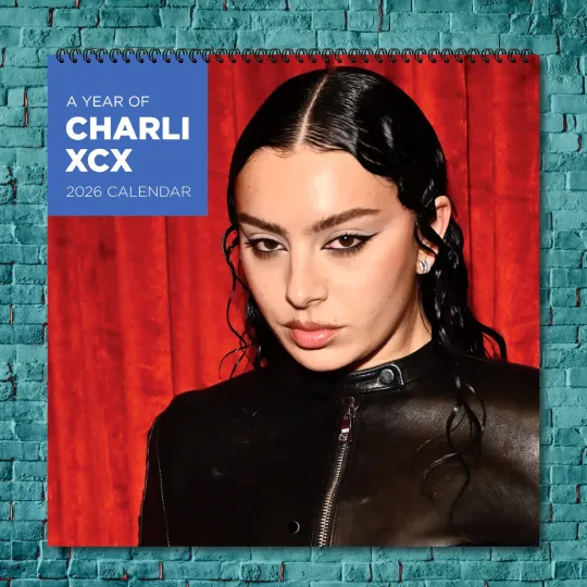 Discover Charli XCX 2026 Wall Calendar, 12-Month Star Collection