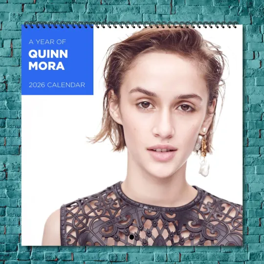 Discover Quinn Mora 2026 Wall Calendar 12-Month Celebrity Photo Calendar