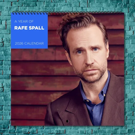 Discover Rafe Spall 2026 Wall Calendar 12-Month Celebrity Photo Calendar