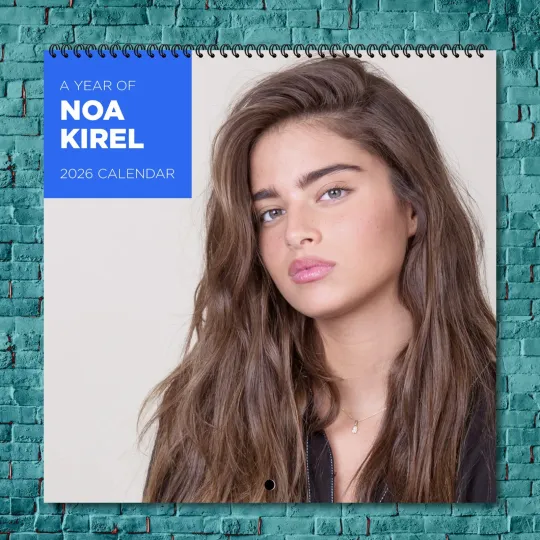 Discover Noa Kirel 2026 Wall Calendar 12-Month Celebrity Photo Calendar