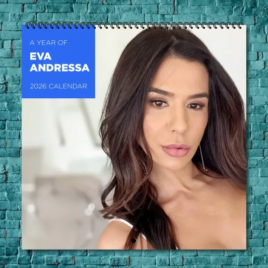 Discover Eva Andressa 2026 Wall Calendar 12-Month Celebrity Calendar Fan Gift