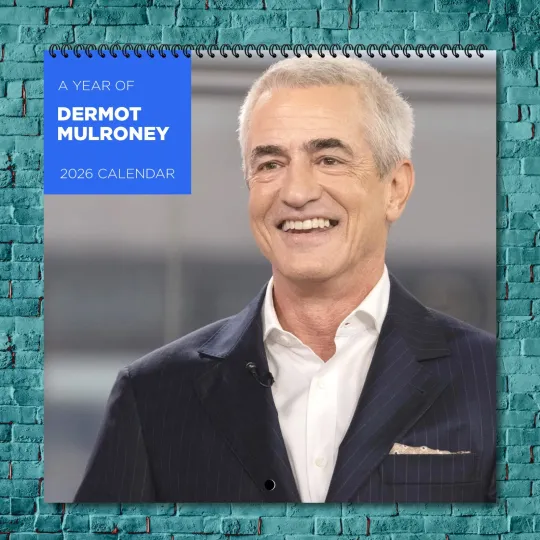 Discover Dermot Mulroney 2026 Wall Calendar 12-Month Celebrity Photo Calendar