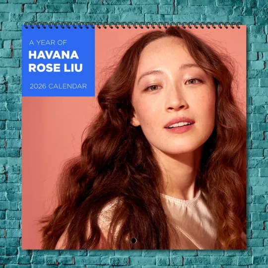 Discover Havana Rose Liu 2026 Wall Calendar 12-Month Celebrity Photo Calendar