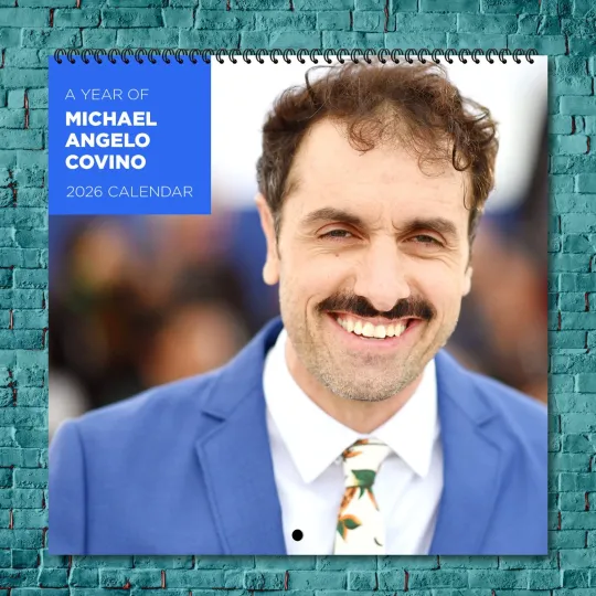 Discover Michael Angelo Covino 2026 Wall Calendar 12-Month Celebrity Photo Calendar