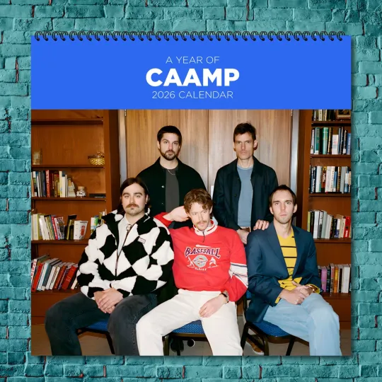 Discover Caamp 2026 Wall Calendar 12-Month Celebrity Photo Calendar