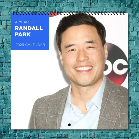 Discover Randall Park 2026 Wall Calendar 12-Month Celebrity Photo Calendar