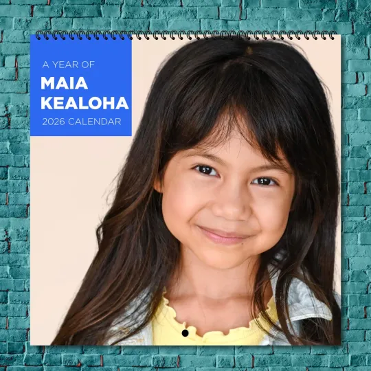 Discover Maia Kealoha 2026 Wall Calendar, 12-Month Celebrity Photo Calendar