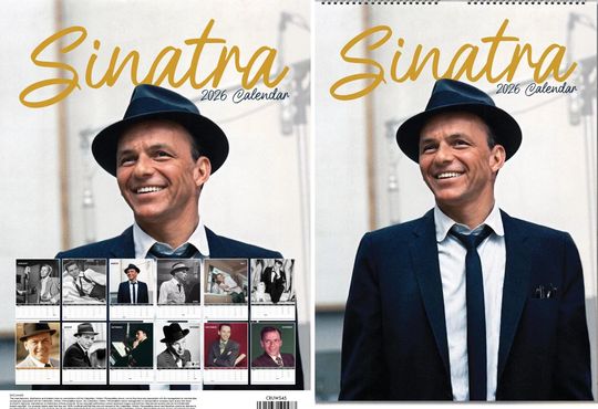 Discover Frank Sinatra 2026 Wall Calendar: A3 Photography Print