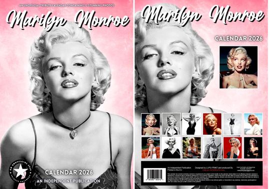Marilyn Monroe 2026 Wall Calendar