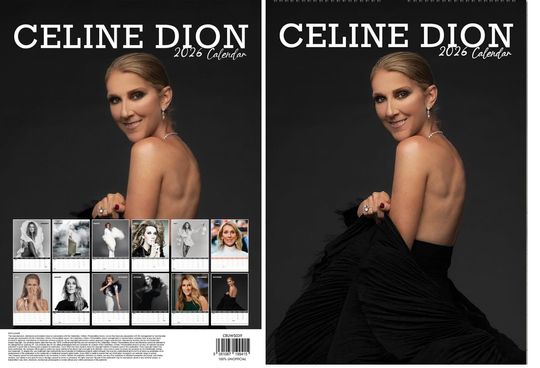 Discover Celine Dion 2026 Wall Calendar: A3 Photography Print