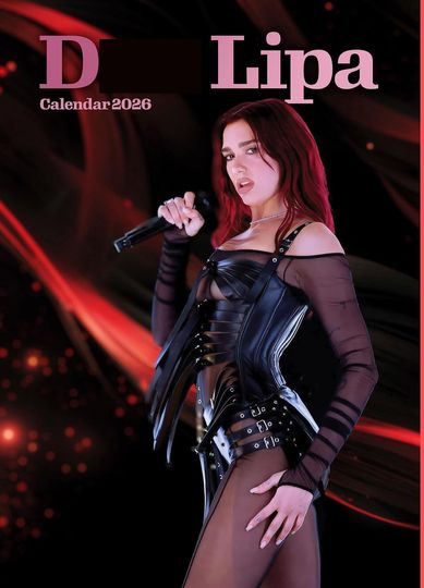 Dua Lipa 2026 Wall Calendar