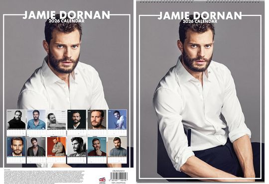 Jamie Dornan 2026 Wall Calendar