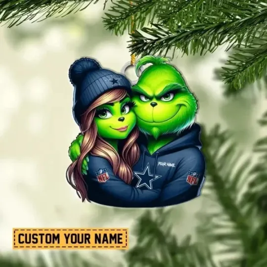 Discover Personalized Dallas Football Team Cowboys Sport Ornament, Gifts For Fans