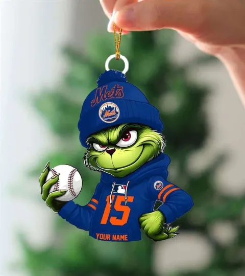 Discover Personalized New York Team Metss funny character Ornament, Gifts For Fans