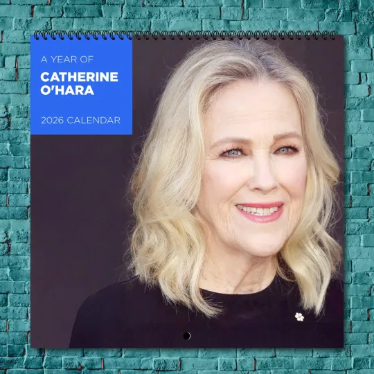 Discover Catherine O’Hara 2026 Wall Calendar 12-Month Celebrity Photo Calendar