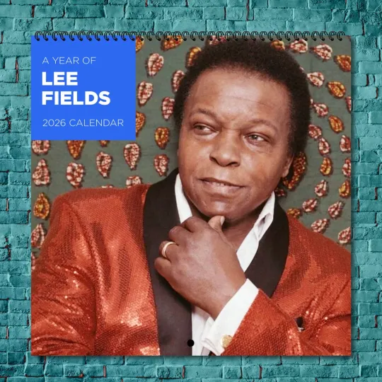 Discover Lee Fields 2026 Wall Calendar 12-Month Celebrity Photo Calendar