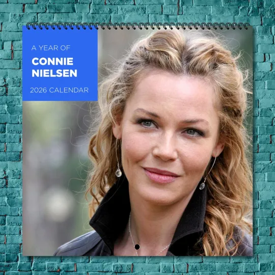 Discover Connie Nielsen 2026 Wall Calendar, 12-Month Photo Calendar