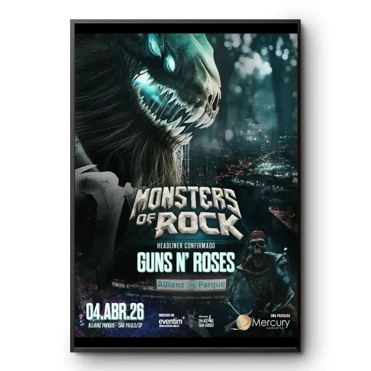 Monsters of Rock 2026 Poster