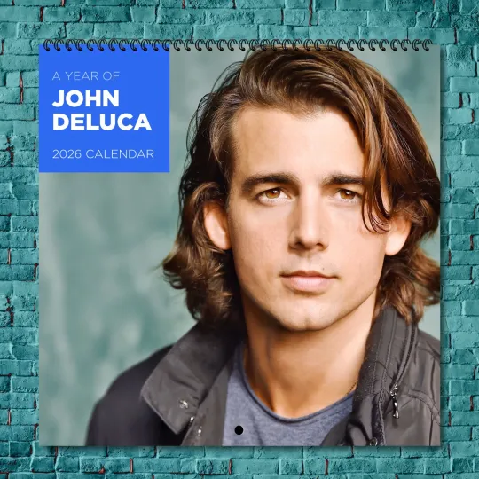 Discover John DeLuca 2026 Wall Calendar 12-Month Celebrity Photo Calendar