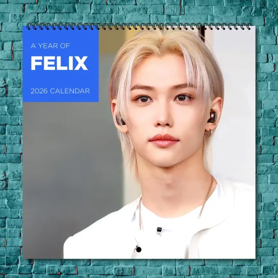 Discover Felix 2026 Wall Calendar, 12-Month Celebrity Photo Calendar