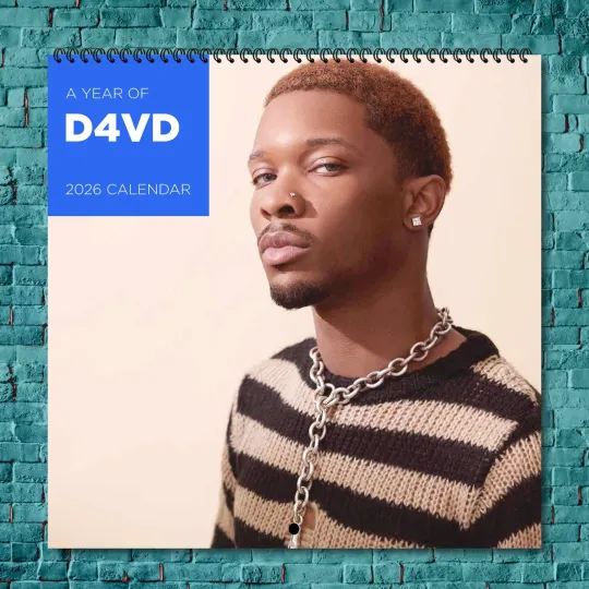 Discover d4vd 2026 Wall Calendar, 12-Month Celebrity Photo Calendar