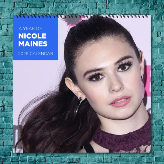 Discover Nicole Maines 2026 Wall Calendar, 12-Month Celebrity Fan Gift Collection