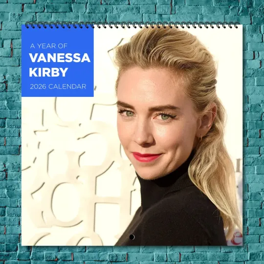 Discover Vanessa Kirby 2026 Wall Calendar, 12-Month Celebrity Photo Calendar