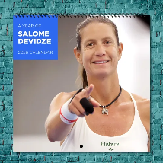 Discover Salome Devidze 2026 Wall Calendar 12-Month Celebrity Photo Calendar